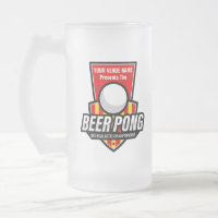 Personalize Este Logo de Beer Pong