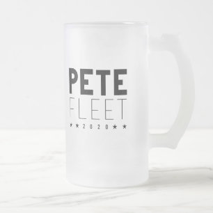 Caneca De Cerveja Vidro Jateado Pete Fleet 2020