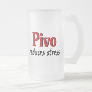Caneca De Cerveja Vidro Jateado Pivo reduz o esforço
