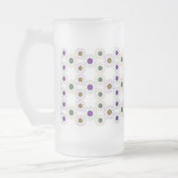 Polkadots (ouro/verde/roxo)