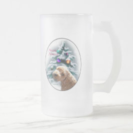 Caneca De Cerveja Vidro Jateado Presentes de Natal Schnoodle