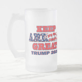 Caneca De Cerveja Vidro Jateado Presidente Trunfo Abraço que os EUA embandeiram