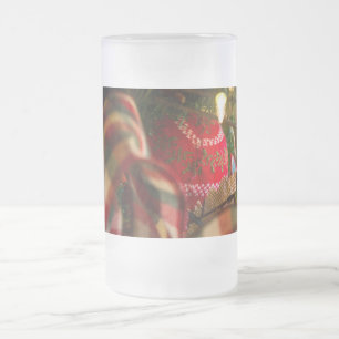 Caneca De Cerveja Vidro Jateado Profundidade De Uma Caneca De Vidro De Fosco De Ár