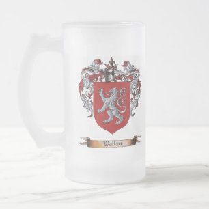 Caneca De Cerveja Vidro Jateado Protetor de Wallace dos braços