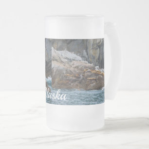 Caneca De Cerveja Vidro Jateado Próximo na caneta de vidro do Fosco de linha