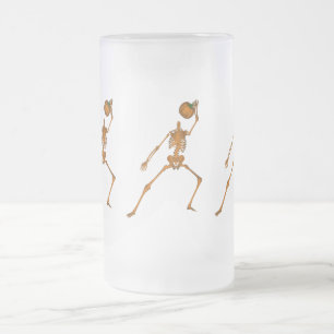 Caneca De Cerveja Vidro Jateado Pumpleton