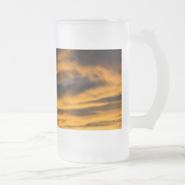 Caneca De Cerveja Vidro Jateado queimada de águia (Direita)