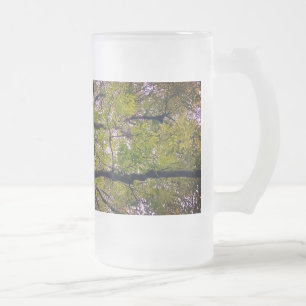 Caneca De Cerveja Vidro Jateado Ramais