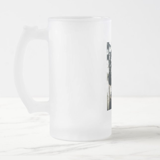 Caneca De Cerveja Vidro Jateado Rapariga da Nature Mug (Esquerda)
