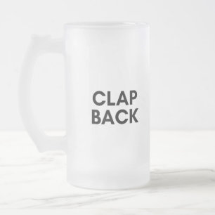 Caneca De Cerveja Vidro Jateado rebater