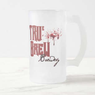Caneca De Cerveja Vidro Jateado Rectifique a cervejaria da FERMENTAÇÃO