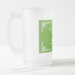 Caneca De Cerveja Vidro Jateado regra 99 de Gibbs