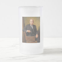 Retrato do Presidente Dwight Eisenhower na Casa Br