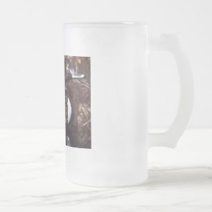 Caneca De Cerveja Vidro Jateado RINGNECKCALLSADDY - Personalizado