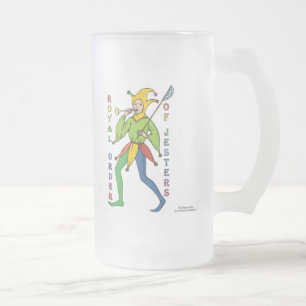 CANECA DE CERVEJA VIDRO JATEADO ROJ