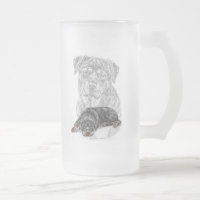 Rottweiler Dog Art