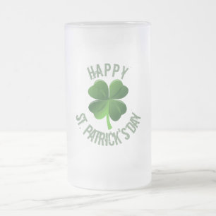 Caneca De Cerveja Vidro Jateado Rua Feliz.