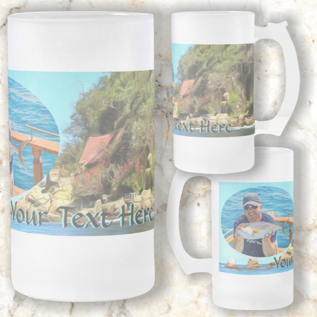 Caneca De Cerveja Vidro Jateado Serene Yelapa 0758 (Criador carregado)