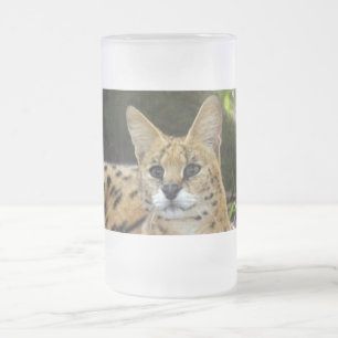Caneca De Cerveja Vidro Jateado serval 015