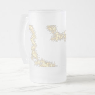 Caneca De Cerveja Vidro Jateado simples e mínimo adicione seu nome PADRINHOS DE CA