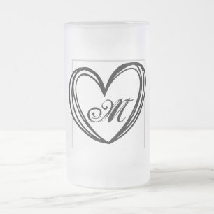 Caneca De Cerveja Vidro Jateado simples e mínimo adicione sua fotografia de m