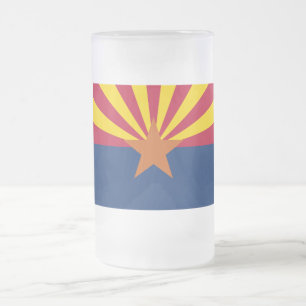 Caneca De Cerveja Vidro Jateado Sinalizador de arizona: Definindo Star Sun, O Esta
