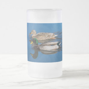 Caneca De Cerveja Vidro Jateado Só Você E Eu Fosco Mug