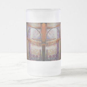 Caneca De Cerveja Vidro Jateado Somos Todas Mães Voando À Volta Da Mesma Luz.