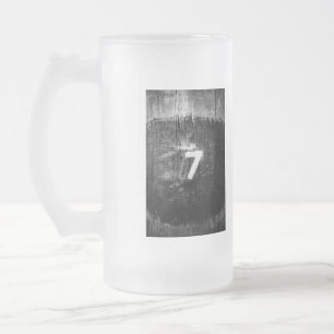 Caneca De Cerveja Vidro Jateado sortudo para soma