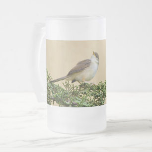 Caneca De Cerveja Vidro Jateado Sparrow