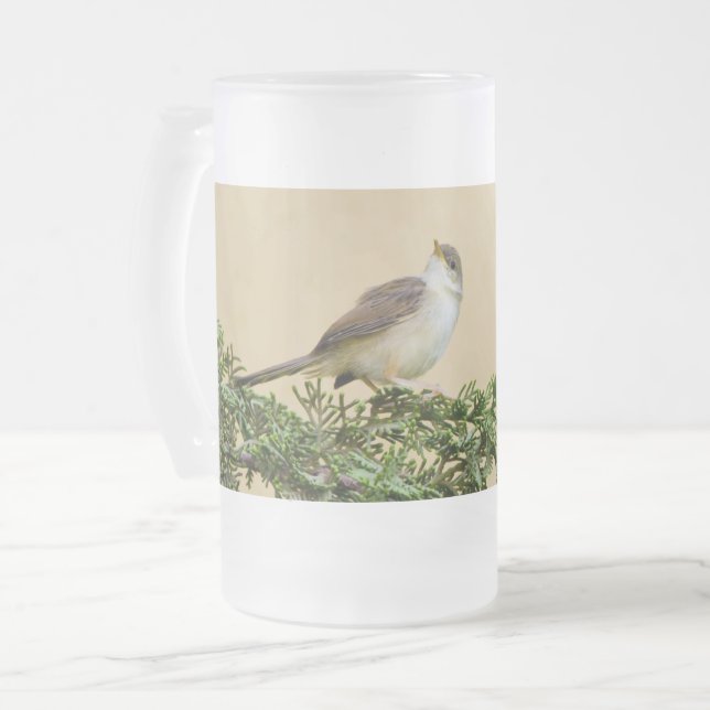 Caneca De Cerveja Vidro Jateado Sparrow (Frente Esquerda)
