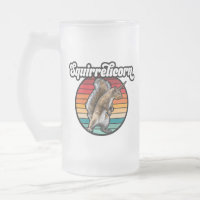 Squirrelicorn - engraçado, esquilo vintage unicorn