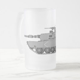 Caneca De Cerveja Vidro Jateado Tanker - O Melhor Trabalho Que Eu Já Tive