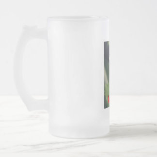 Caneca De Cerveja Vidro Jateado Taza con la foto de una iguana