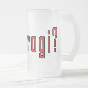 Caneca De Cerveja Vidro Jateado tem pierogi?