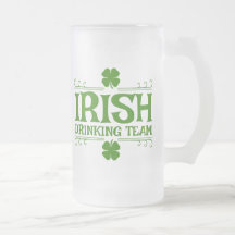 Time de Bebedores Irlandeses Trevo