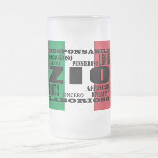 Caneca De Cerveja Vidro Jateado Tios italianos: Qualidades