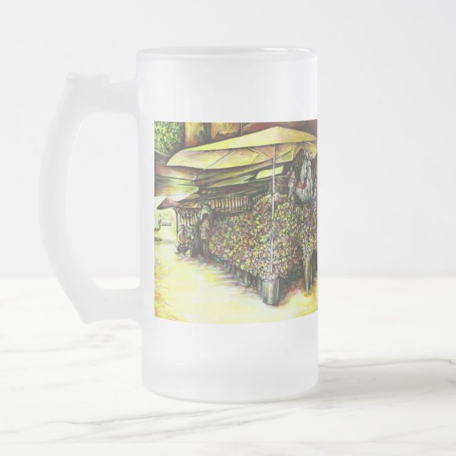 Caneca De Cerveja Vidro Jateado Tomada de Posse de Optices (Esquerda)