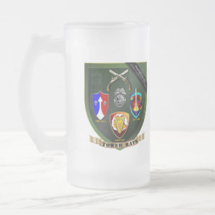 Caneca De Cerveja Vidro Jateado Torre Rats Beer Mug