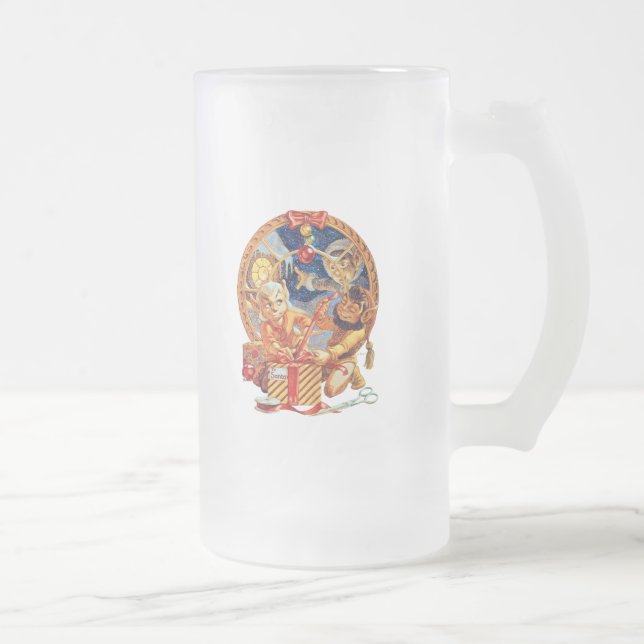Caneca De Cerveja Vidro Jateado Último Pacote de Mug (Direita)
