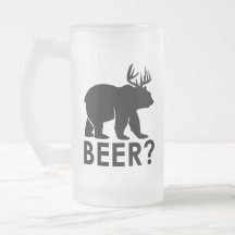 Urso Divertido Cerveja de Veado