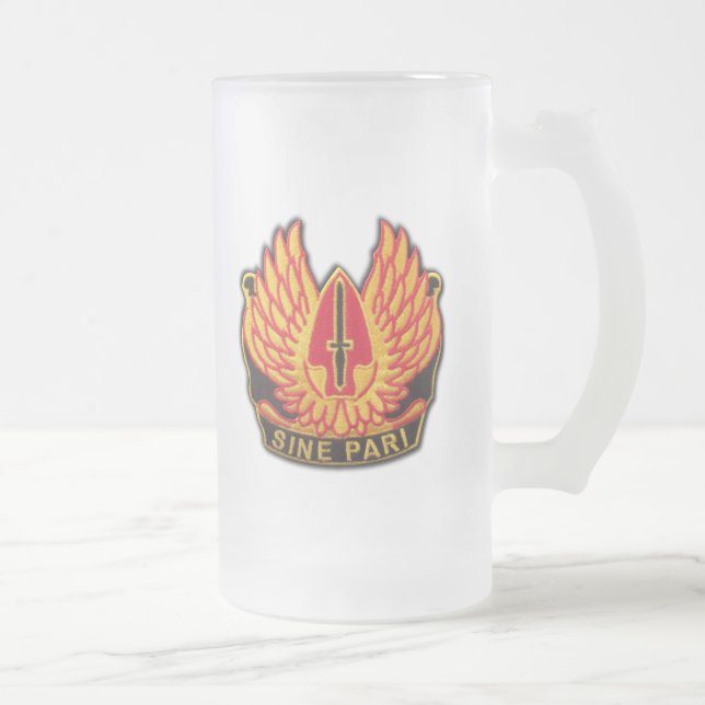 Caneca De Cerveja Vidro Jateado usasoc especiais ops sof operations comando vetera (Direita)