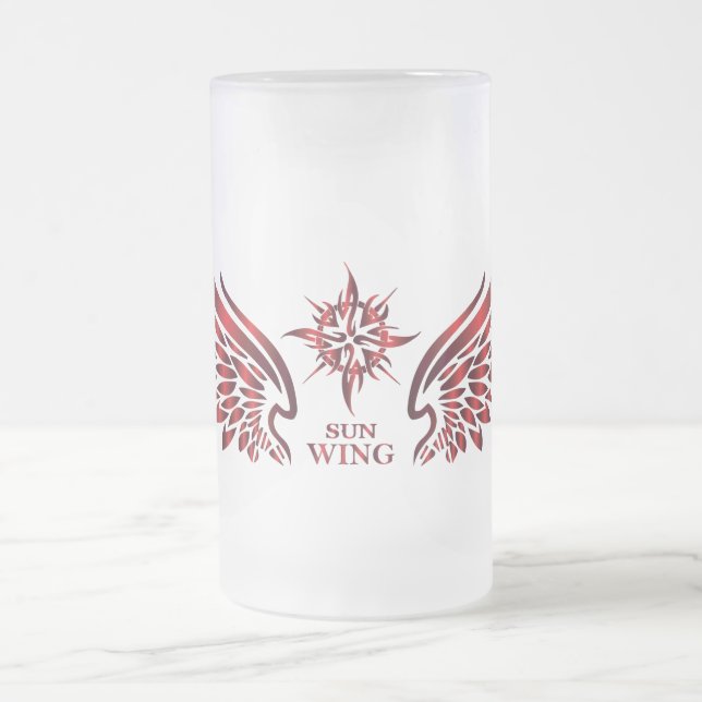 Caneca De Cerveja Vidro Jateado Vidro da Cerveja SunWing (Centro)