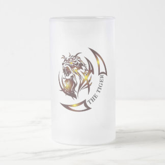 Caneca De Cerveja Vidro Jateado Vidro da cerveja TIGER