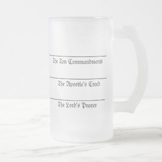 Caneca De Cerveja Vidro Jateado Vidro de bebendo de Martin Luther