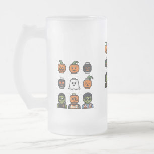 Caneca De Cerveja Vidro Jateado Vidro e Design de cerveja de Halloween