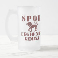 Vidro romano da legião do Gemina de Júlio César