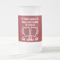 Vinho tinto enregelado de Natal Glühwein