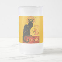Vintage Black Cat Art Nouveau Chat Noir Steinlen