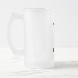 Caneca De Cerveja Vidro Jateado Você é tão brilhante quanto uma lâmpada queimada